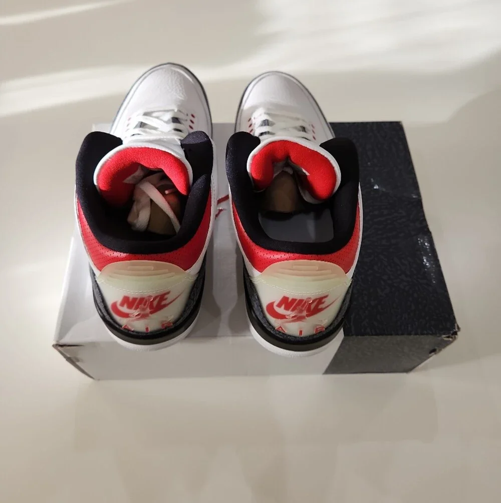 Jordan 3 Retro SE Fire Red Denim (2020) Size 12